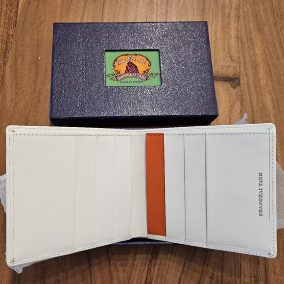 Brand new in box Shanghai Tang compact wallet and card holder set - Picture 2 of 7